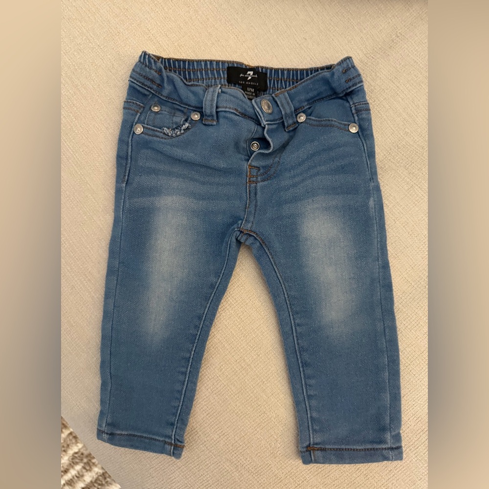 7 For All Mankind Light Blue Kids Jeans